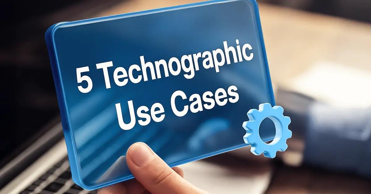 5 Technographic Data Use Cases for B2B Teams