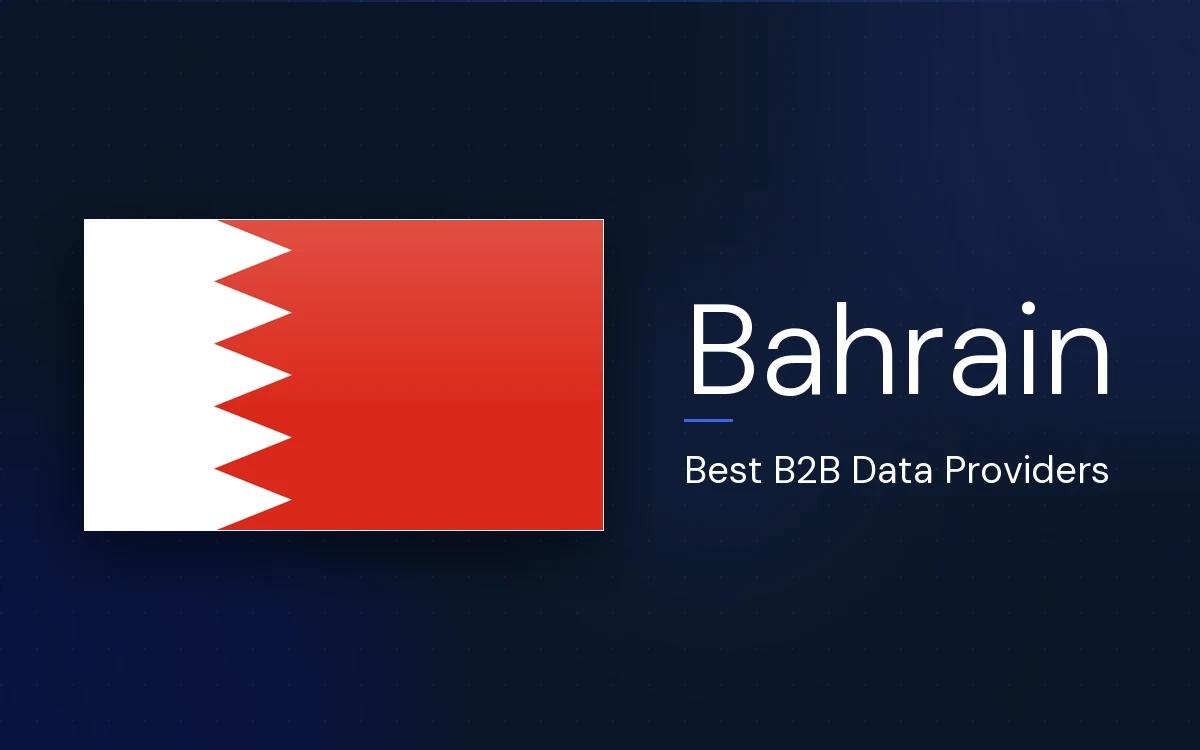 6 Best B2B Data Providers in Bahrain in 2026