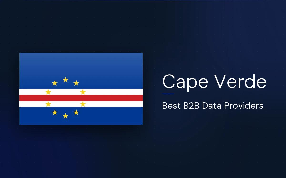 6 Best B2B Data Providers in Cape Verde in 2026
