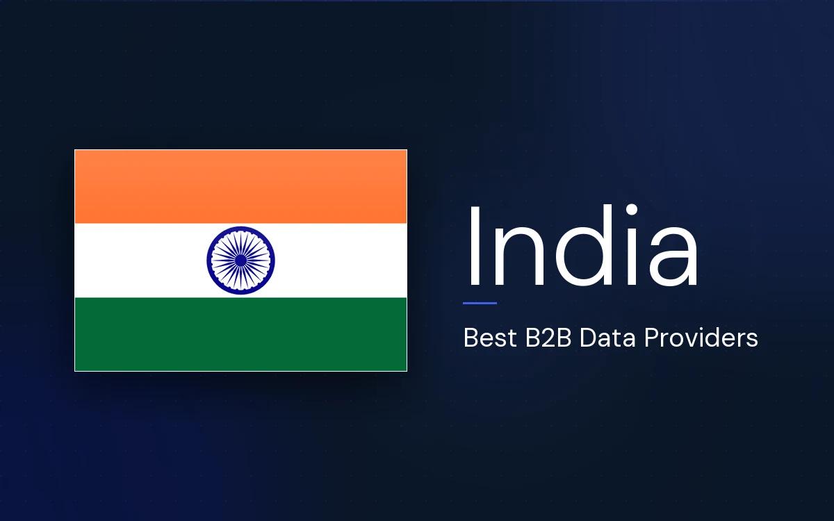 8 Best B2B Data Providers in India in 2026