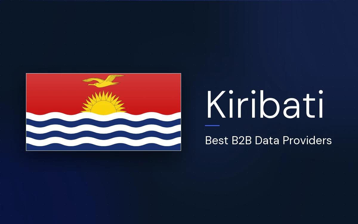 6 Best B2B Data Providers in Kiribati in 2026