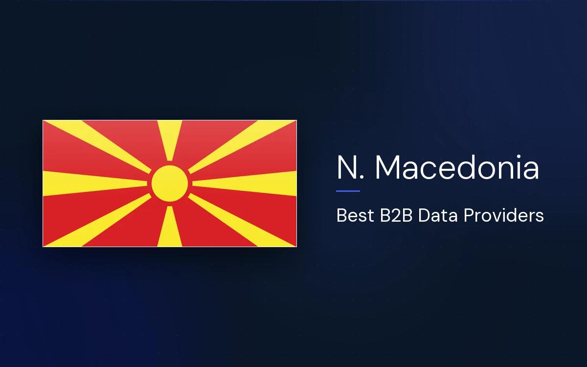 6 Best B2B Data Providers in North Macedonia in 2026