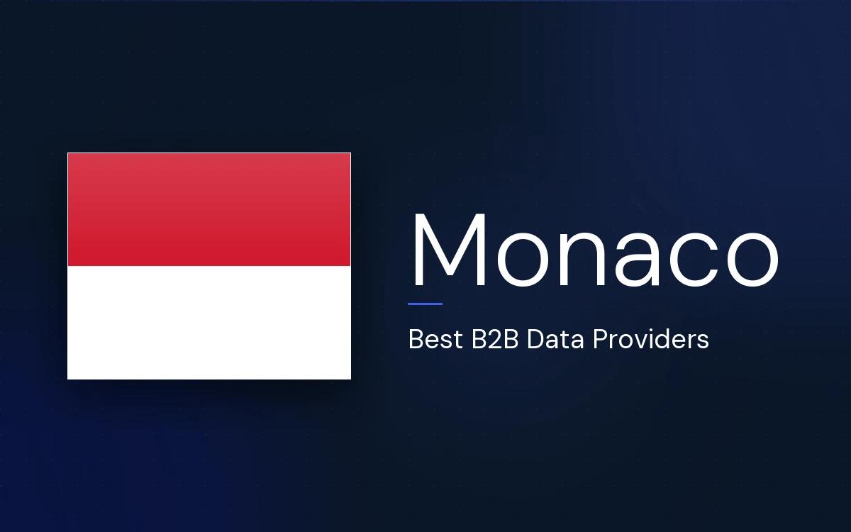 6 Best B2B Data Providers in Monaco in 2026