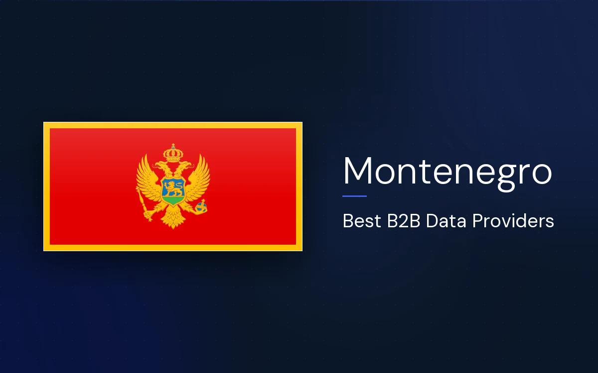 6 Best B2B Data Providers in Montenegro in 2026