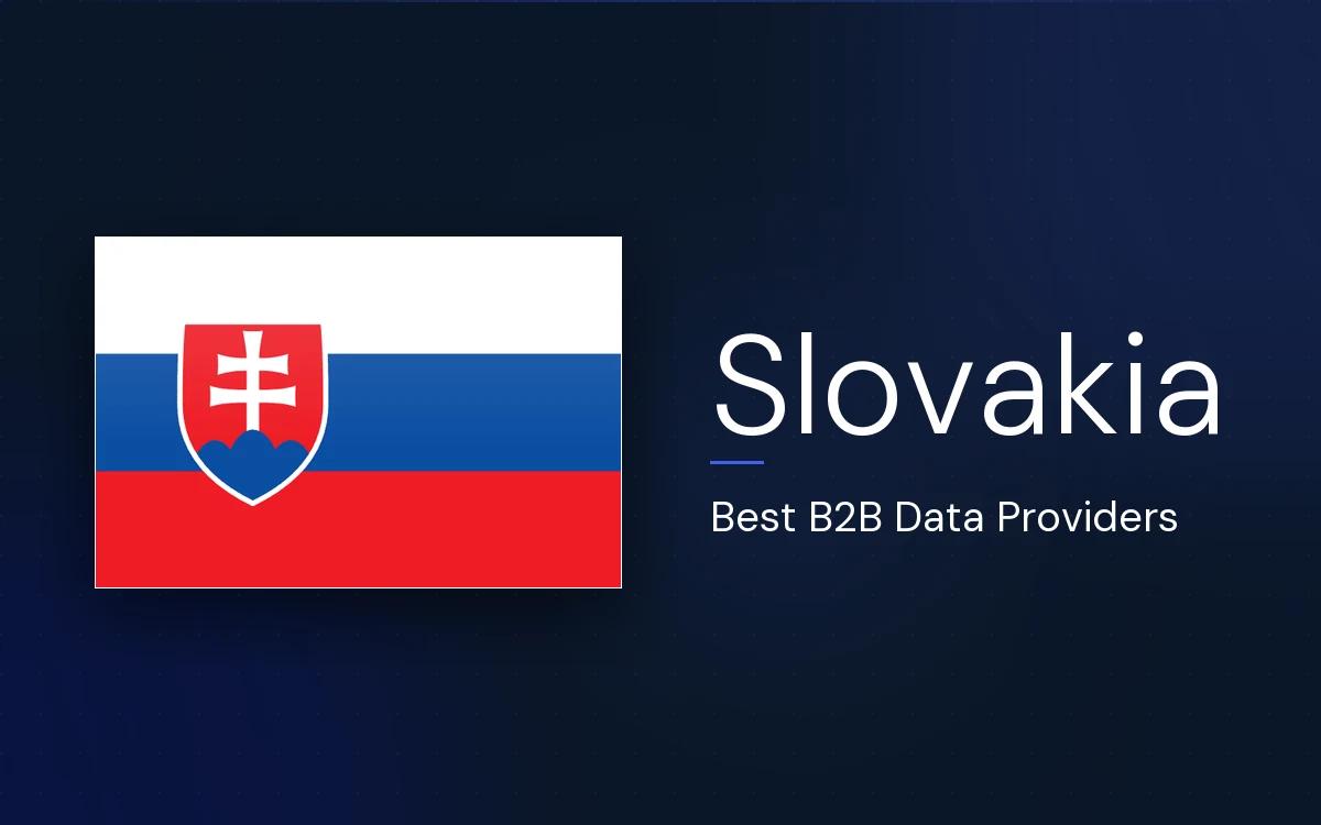 6 Best B2B Data Providers in Slovakia in 2026
