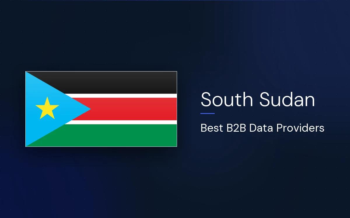 6 Best B2B Data Providers in South Sudan in 2026