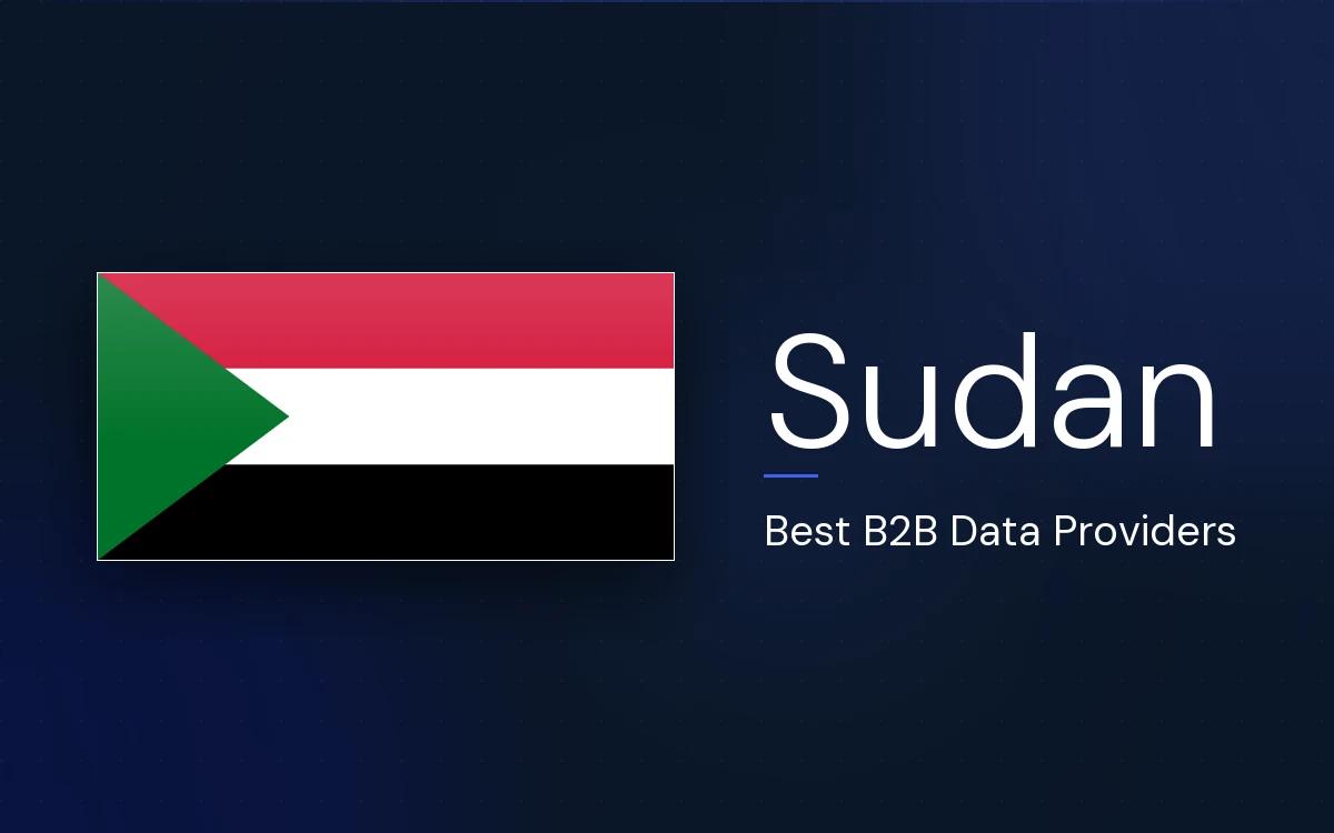 6 Best B2B Data Providers in Sudan in 2026