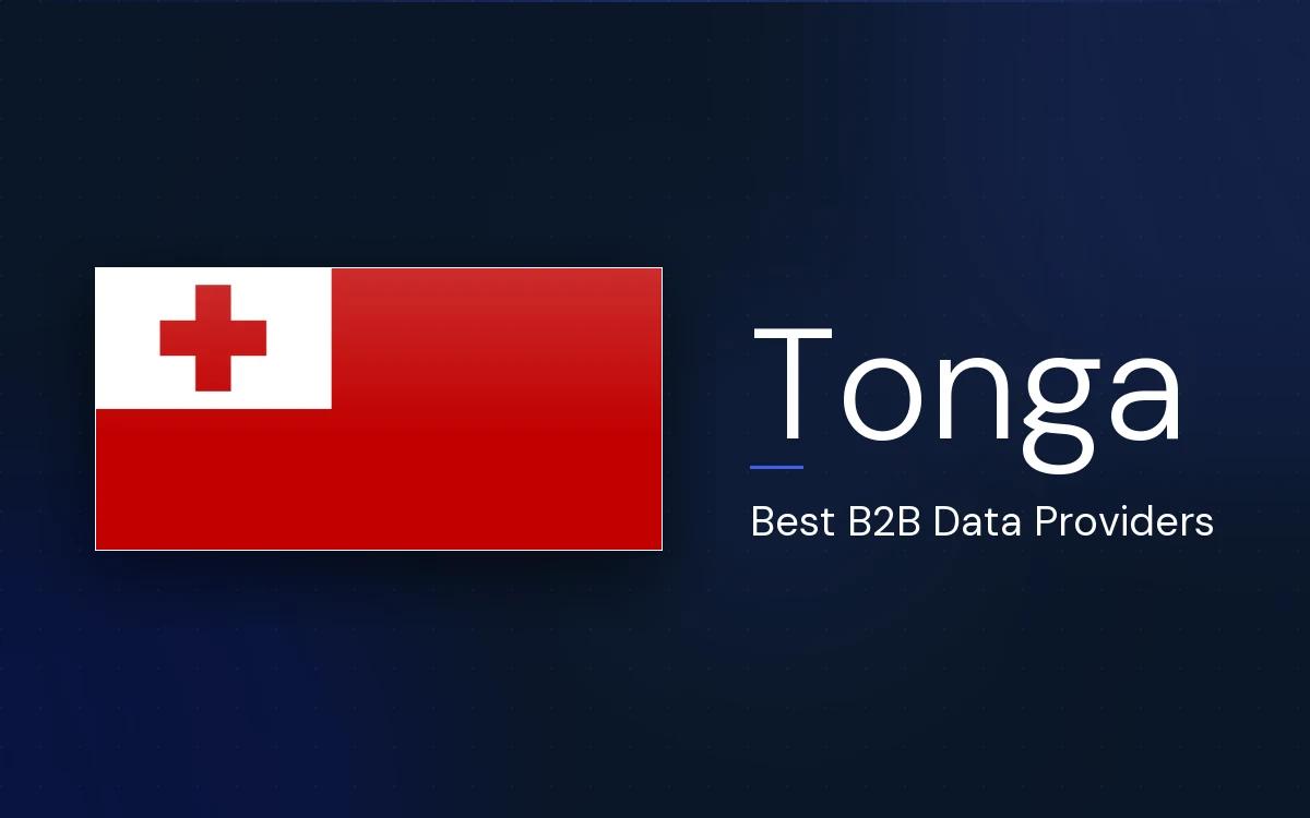 6 Best B2B Data Providers in Tonga in 2026