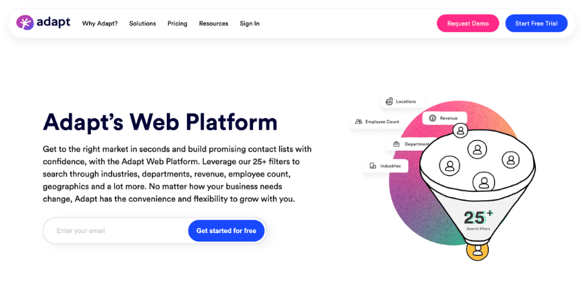 Adapt Homepage