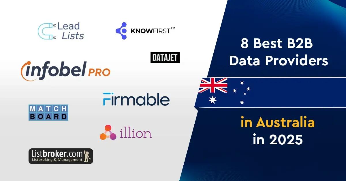 8 Best B2B Data Providers in Australia in 2026