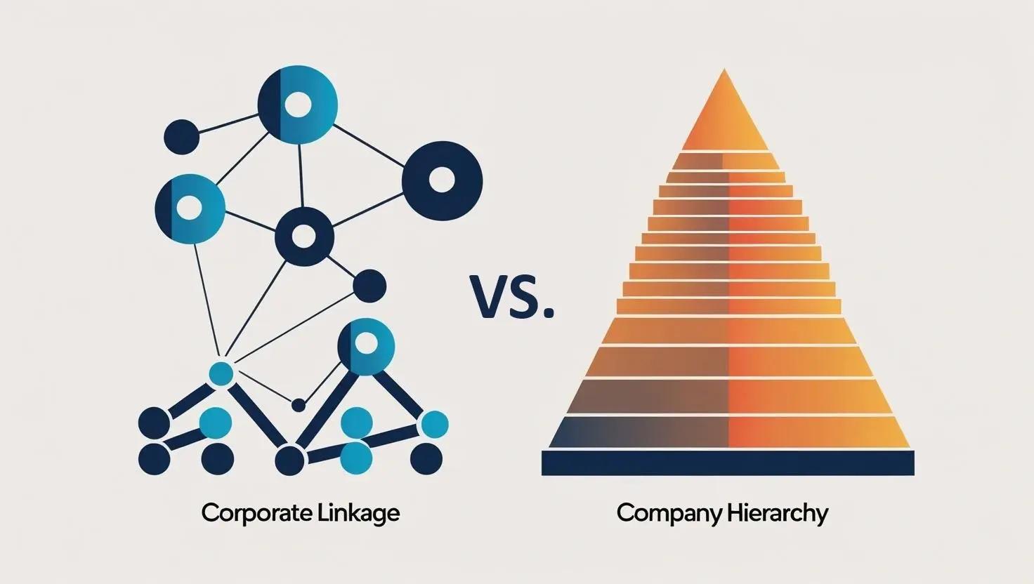 Corporate Linkage vs Company Hierarchy