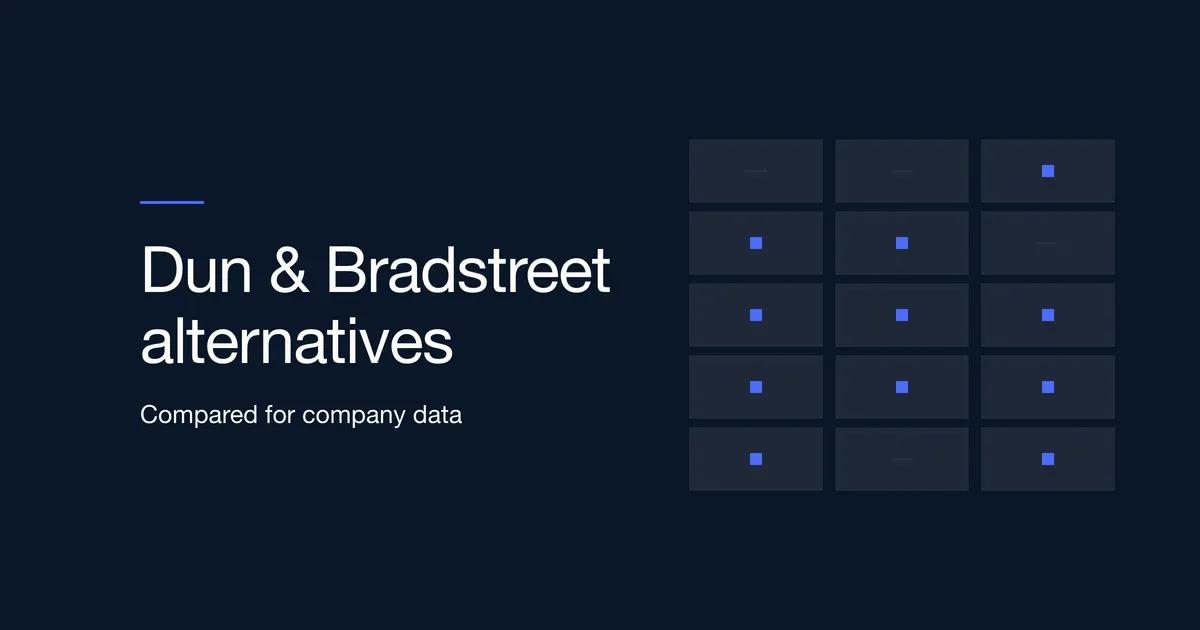 Dun & Bradstreet Alternatives Compared (2026)
