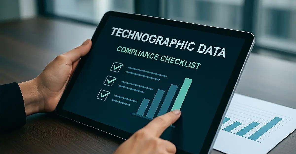 Technographic Data Compliance Checklist for B2B