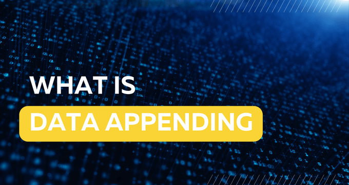 what is data appending?
