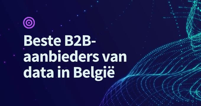 Beste B2B-aanbieders van data in België