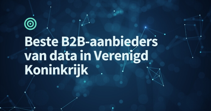 B2B-dataproviders in het Verenigd Koninkrijk