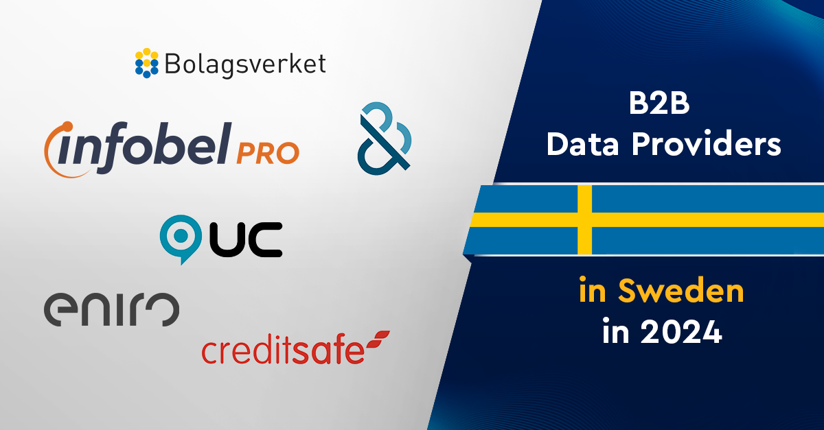 The 8 Best B2B Data Providers in Sweden (July 2026) | InfobelPRO